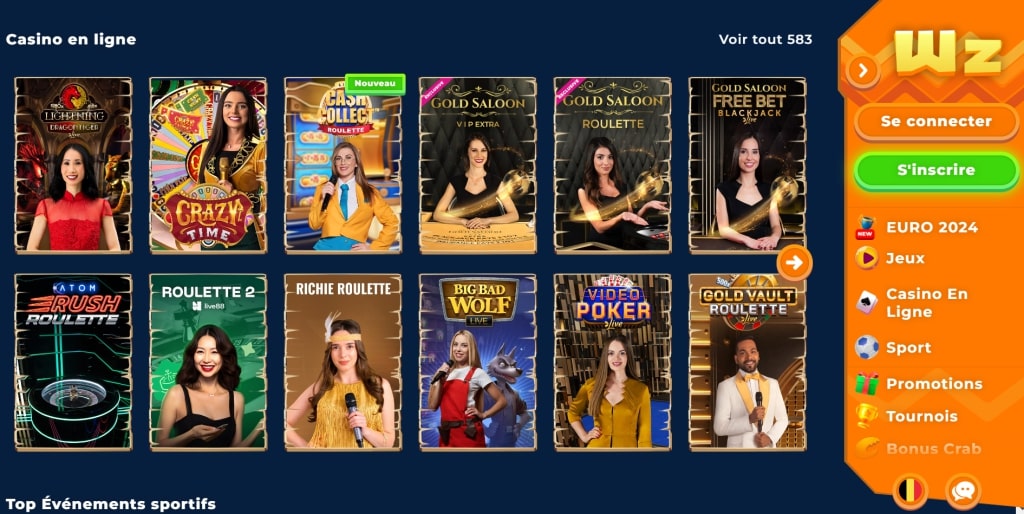 Wazamba casino en ligne
